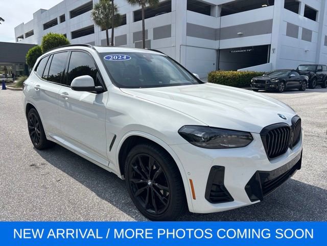Used 2024 BMW X3 sDrive30i w/ M Sport Package