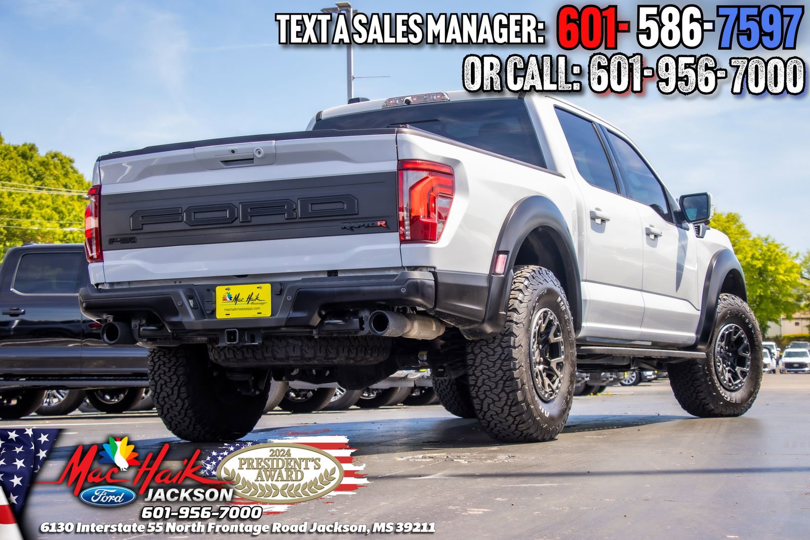 Certified 2025 Ford F150 Raptor w/ Equipment Group 803A Raptor R AWD/4WD image 8