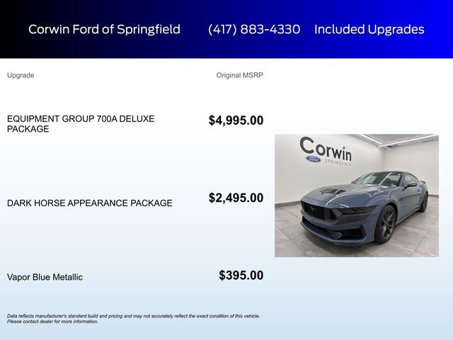 Certified 2025 Ford Mustang Dark Horse image 6