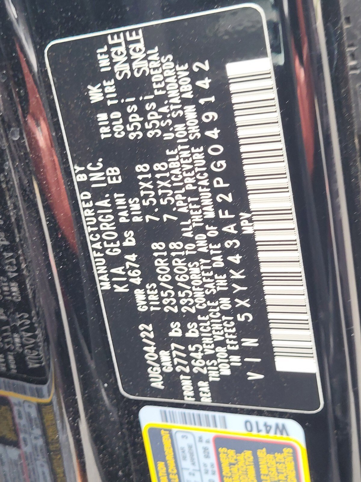 Used 2023 Kia Sportage SX image 35