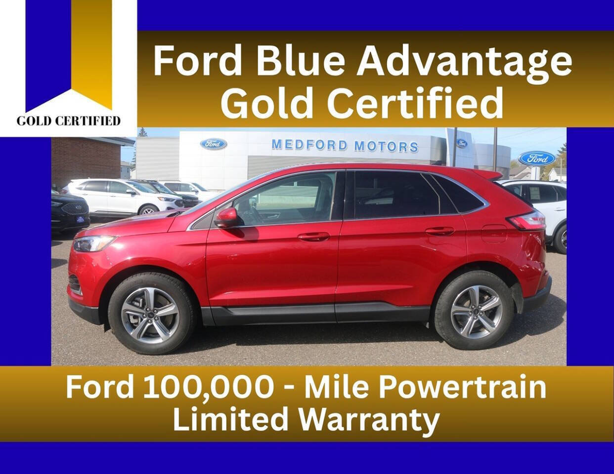 Certified 2024 Ford Edge SEL w/ Convenience Package