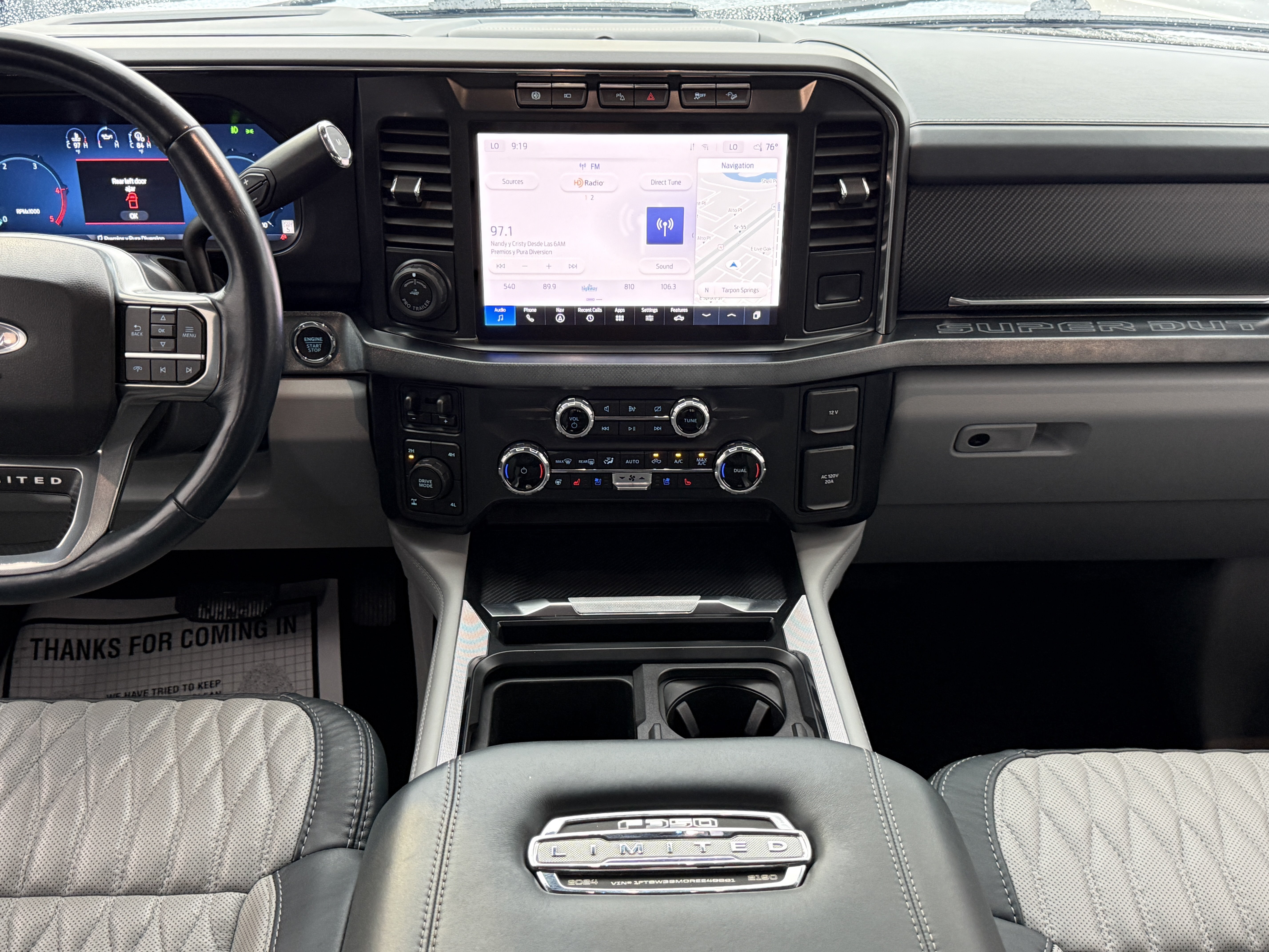 Certified 2024 Ford F350 Limited w/ FX4 Off-Road Package AWD/4WD image 11