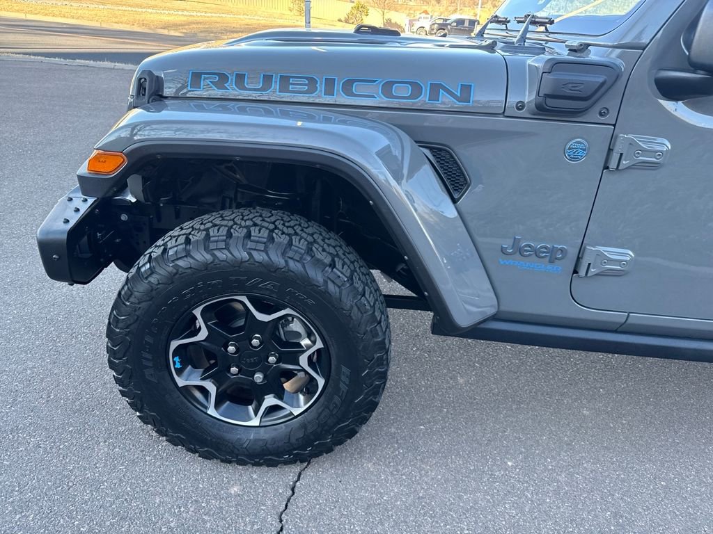 Used 2021 Jeep Wrangler Unlimited Rubicon 4xe w/ Steel Bumper Group image 34