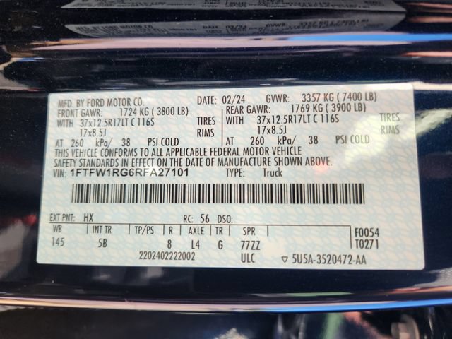 Certified 2024 Ford F150 Raptor AWD/4WD image 28