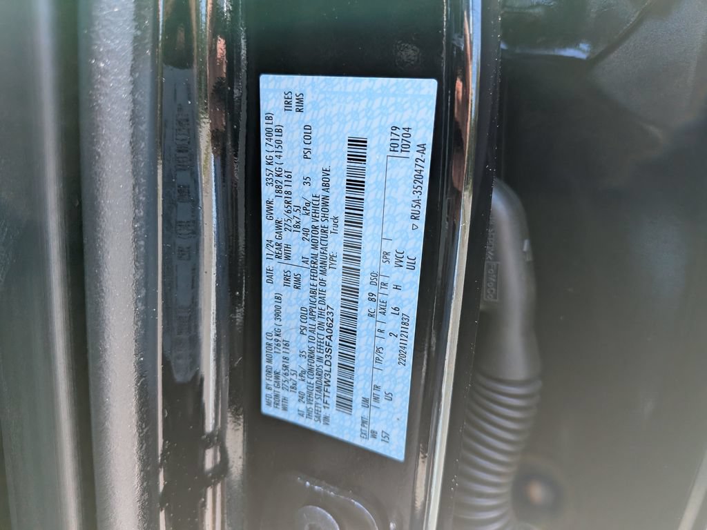 Certified 2025 Ford F150 XLT w/ Equipment Group 301A Standard AWD/4WD image 36