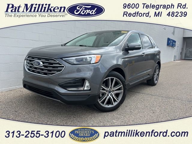 Certified 2022 Ford Edge Titanium w/ Class II Trailer Tow Package AWD/4WD image 5