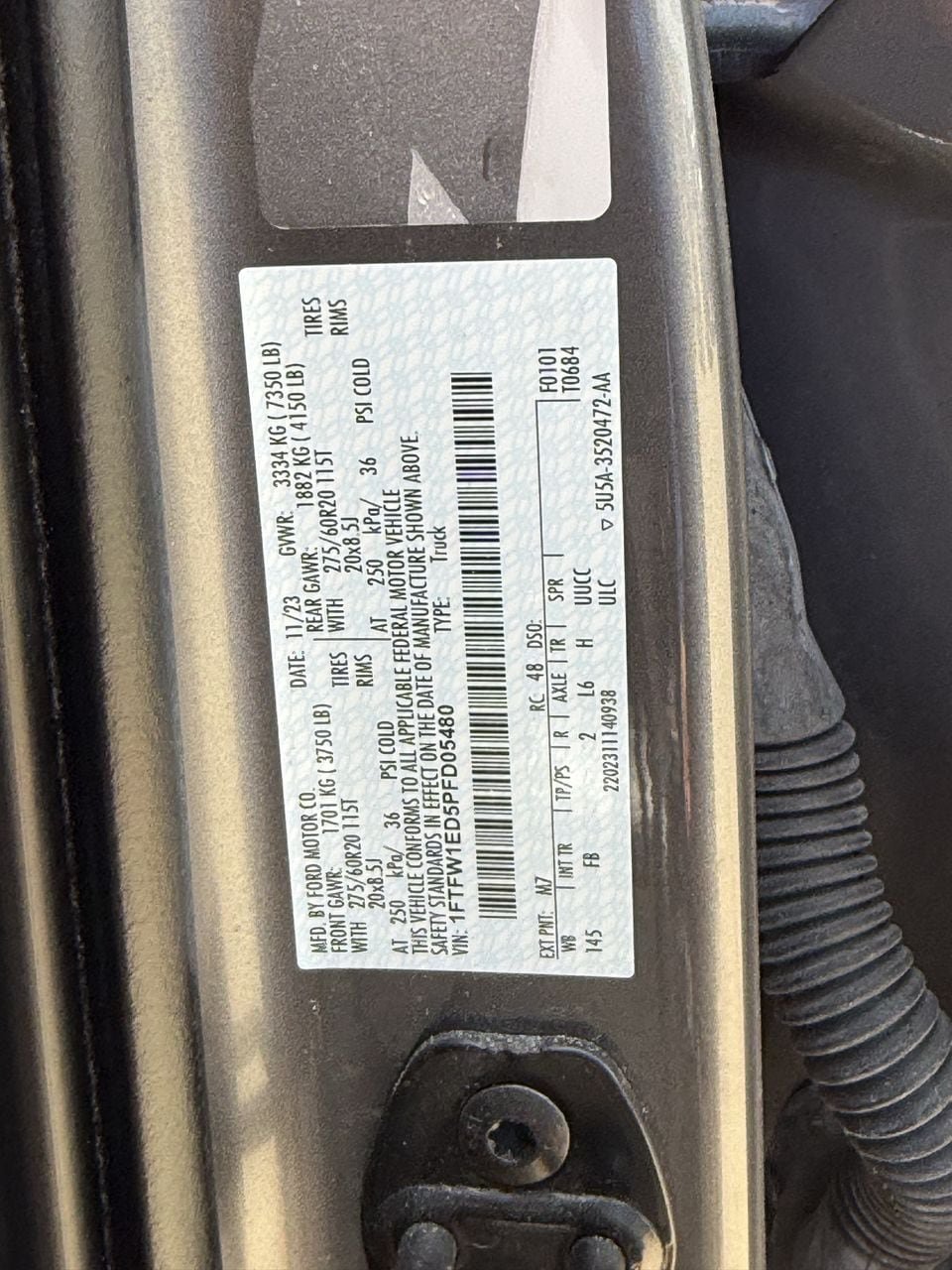 Certified 2023 Ford F150 XLT w/ Equipment Group 302A High AWD/4WD image 29