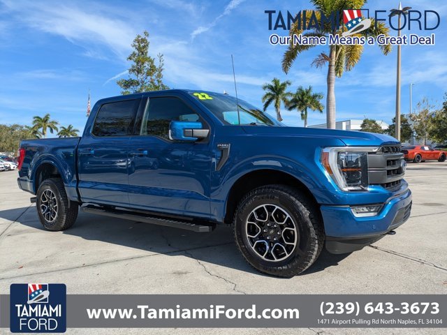 Certified 2022 Ford F150 Lariat w/ Equipment Group 502A High image 1