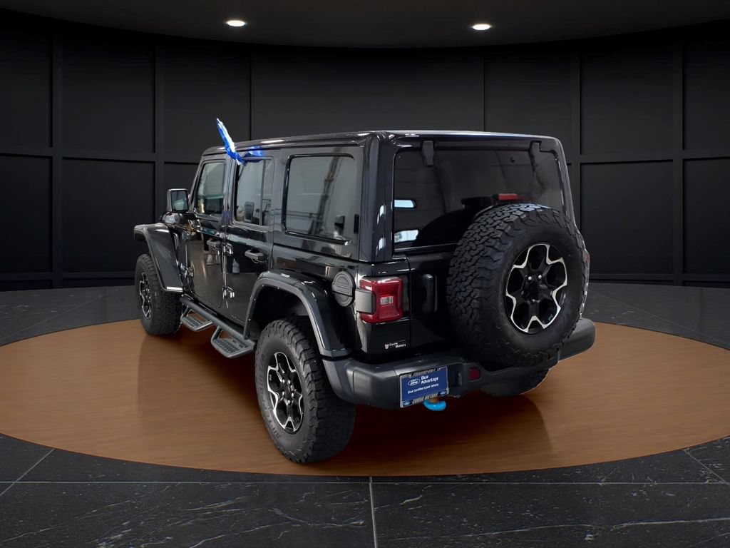 Used 2021 Jeep Wrangler Unlimited Rubicon 4xe w/ Steel Bumper Group AWD/4WD image 4