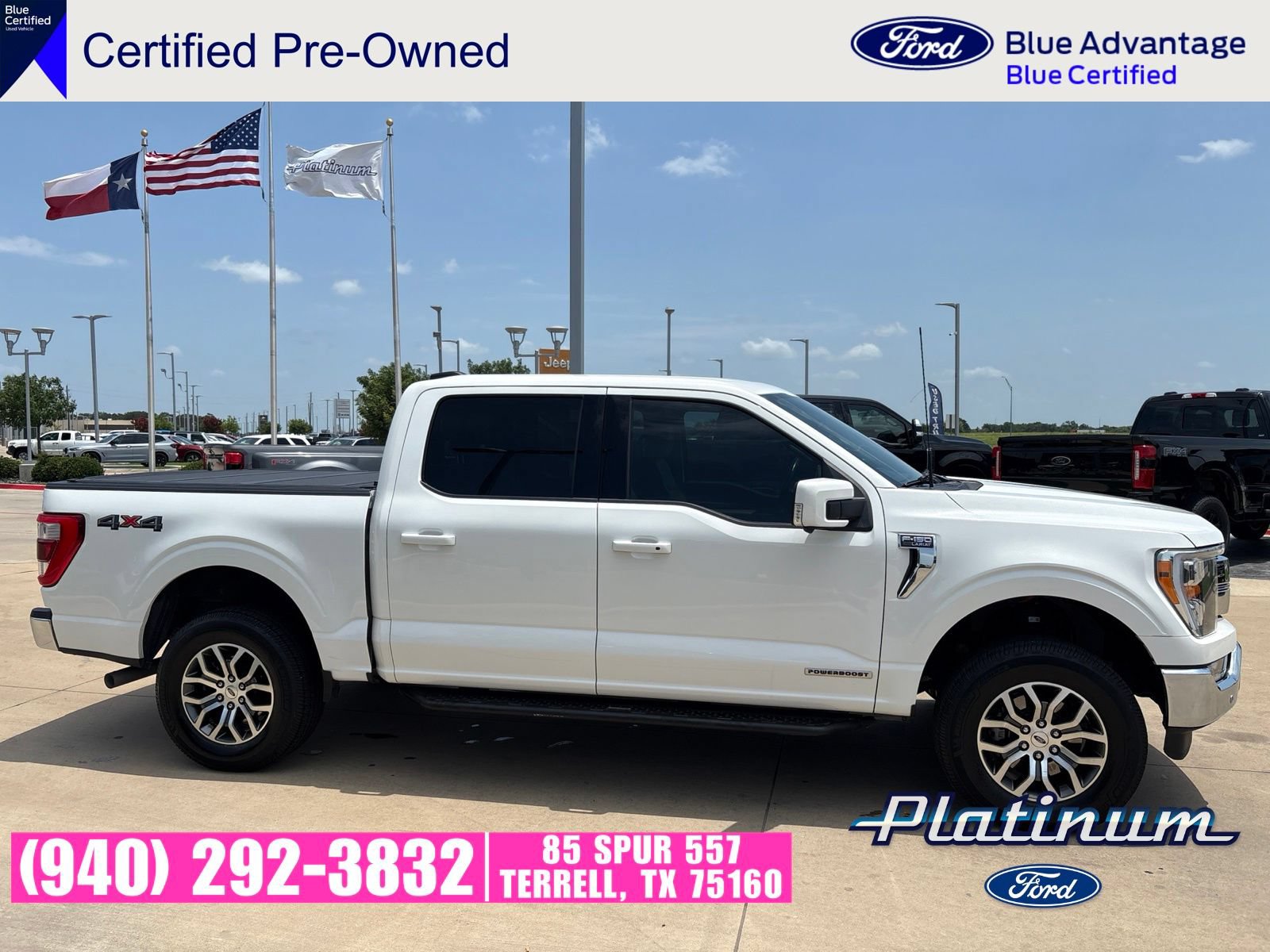 Certified 2022 Ford F150 Lariat w/ Equipment Group 501A Mid AWD/4WD image 7