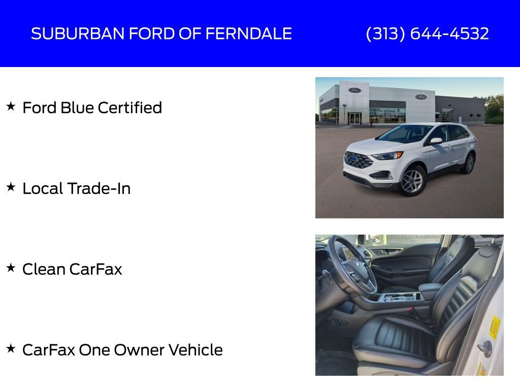 Certified 2022 Ford Edge SEL w/ Convenience Package image 4