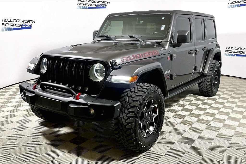 Used 2020 Jeep Wrangler Unlimited Rubicon w/ Quick Order Package 28Y Recon AWD/4WD image 1