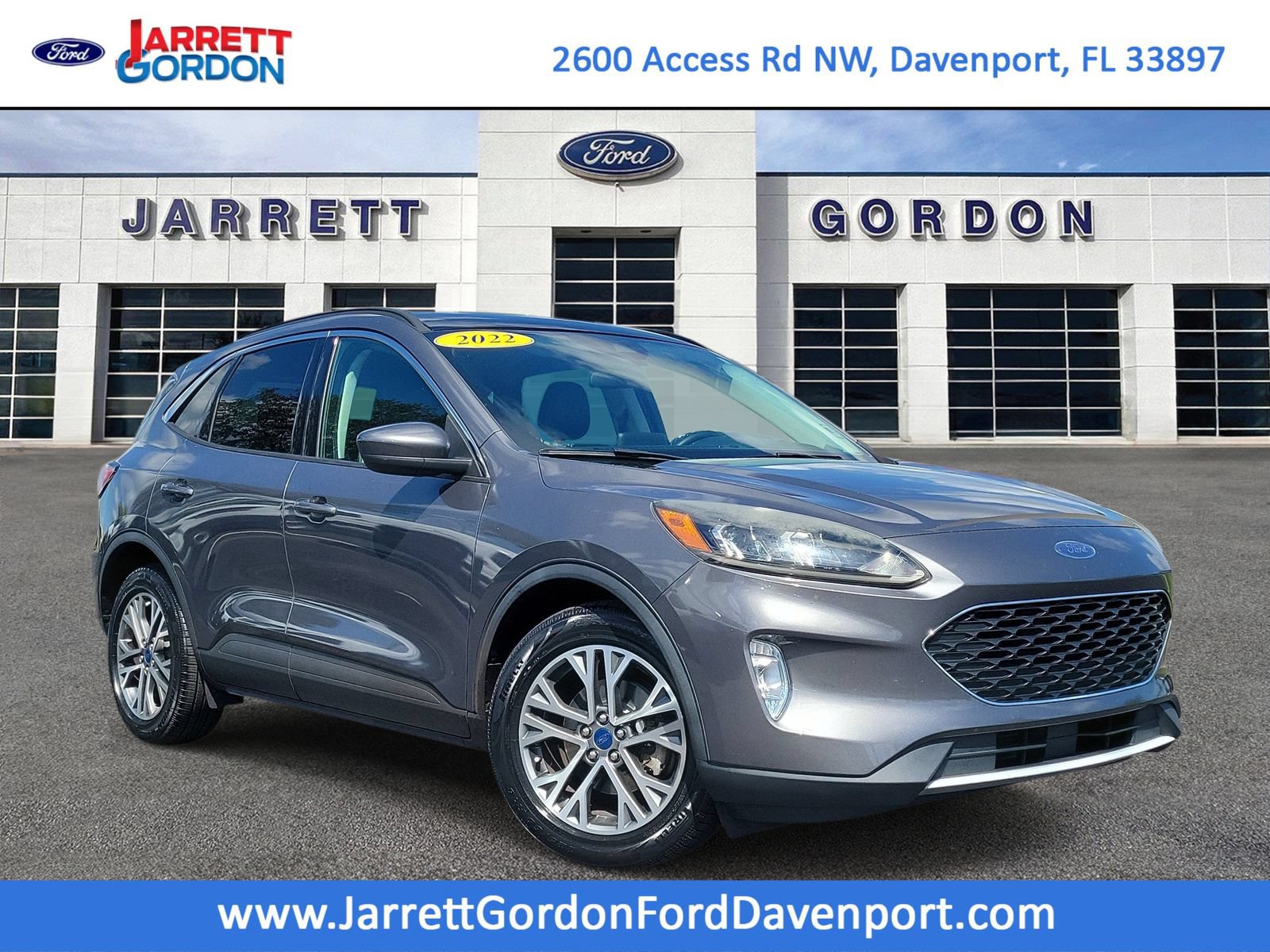 Certified 2022 Ford Escape SEL