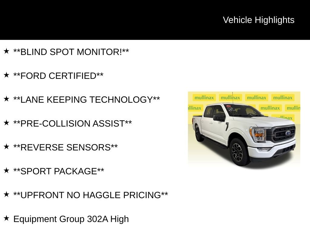 Certified 2023 Ford F150 XLT w/ Equipment Group 302A High AWD/4WD image 12