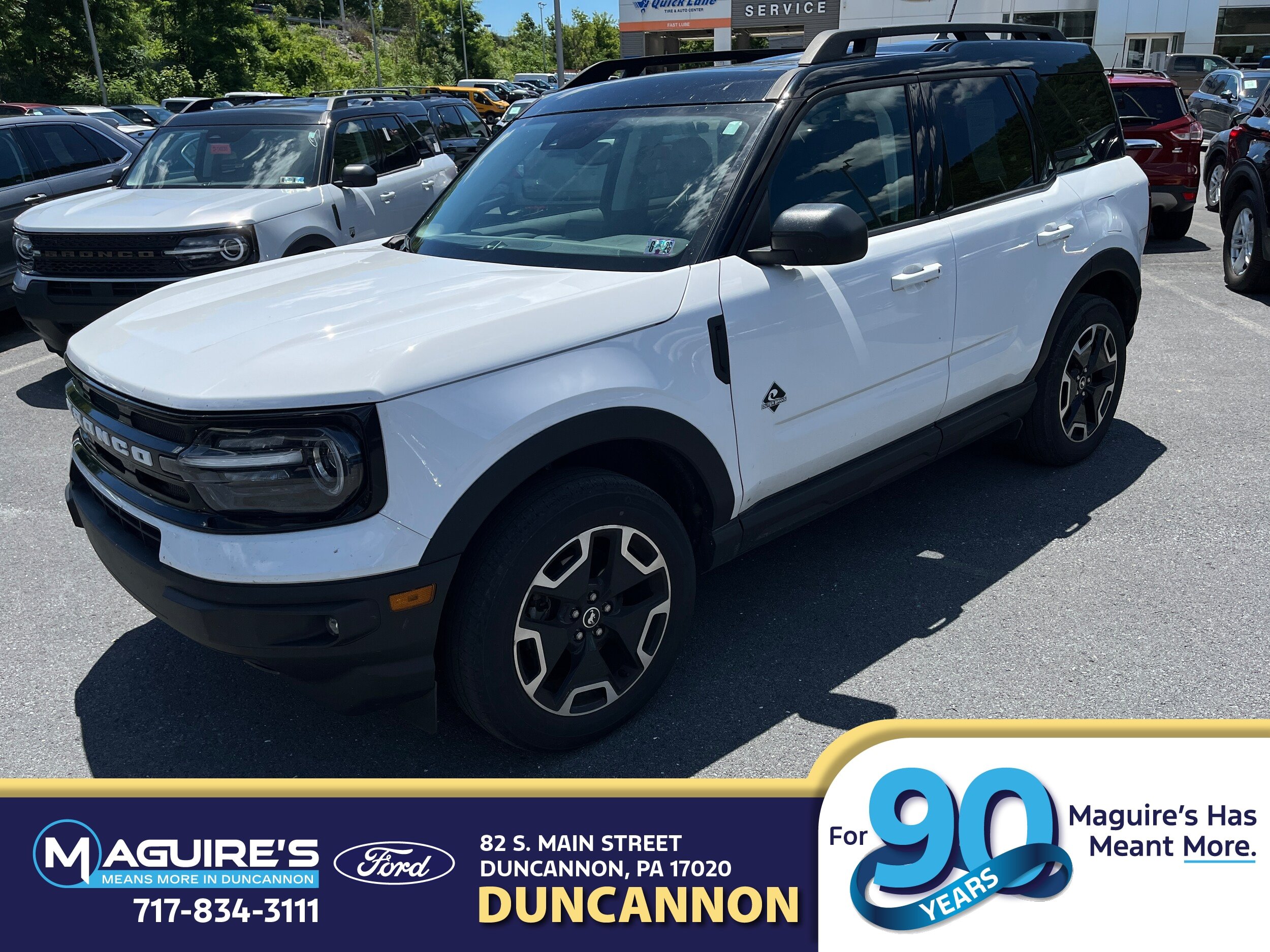 Certified 2023 Ford Bronco Sport Outer Banks w/ Tech Package