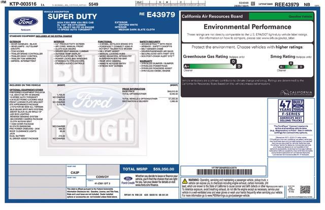 Certified 2024 Ford F350 XL w/ STX Appearance Package AWD/4WD image 9