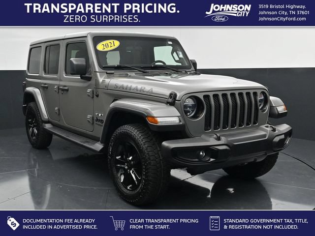 Used 2021 Jeep Wrangler Unlimited Sahara