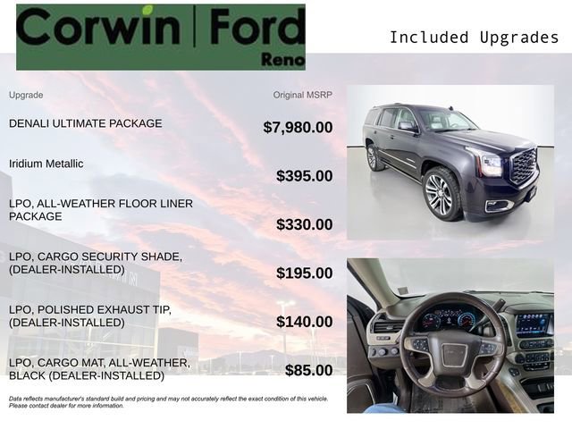 Used 2018 GMC Yukon Denali w/ Denali Ultimate Package image 10