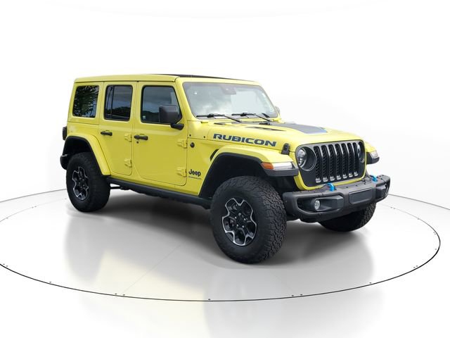 Used 2023 Jeep Wrangler Unlimited Rubicon 4xe w/ Steel Bumper Group AWD/4WD image 2