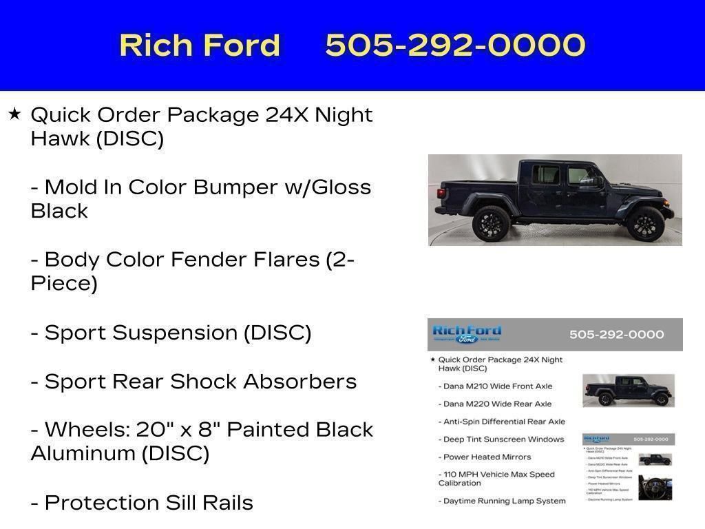 Used 2025 Jeep Gladiator Sport AWD/4WD image 49