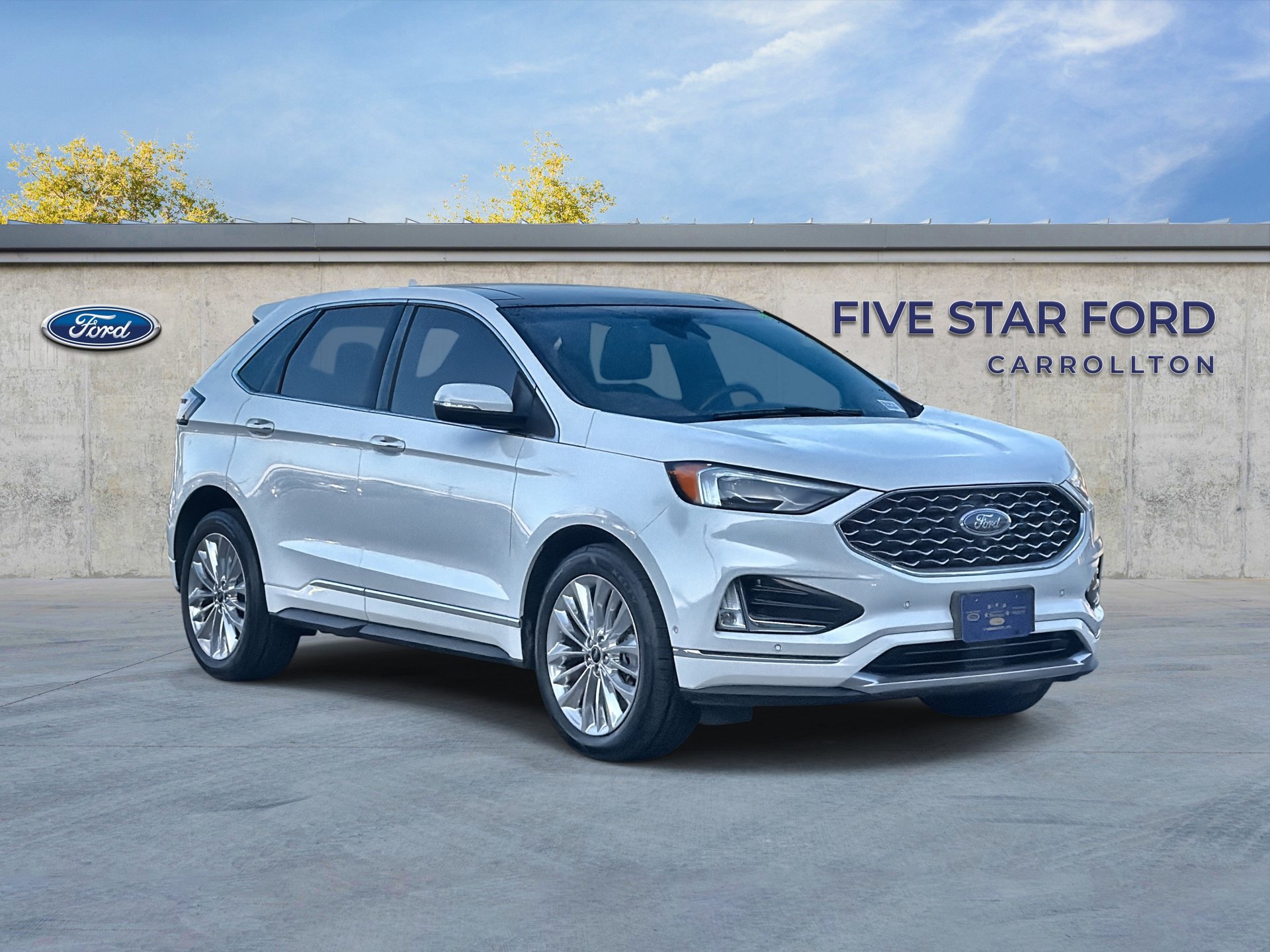 Certified 2020 Ford Edge Titanium w/ Equipment Group 301A FWD image 1