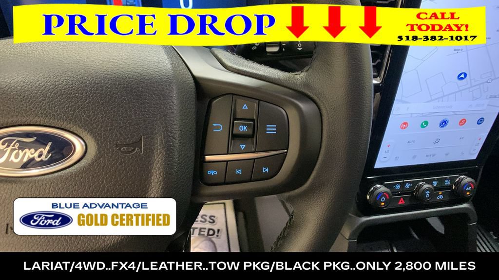 Certified 2025 Ford Ranger Lariat w/ FX4 Off-Road Package AWD/4WD image 35