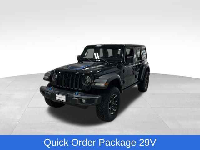 Used 2022 Jeep Wrangler Unlimited Rubicon 4xe AWD/4WD image 3