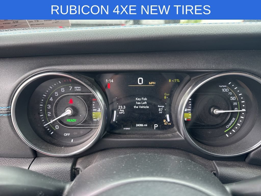 Used 2021 Jeep Wrangler Unlimited Rubicon 4xe w/ Steel Bumper Group AWD/4WD image 16
