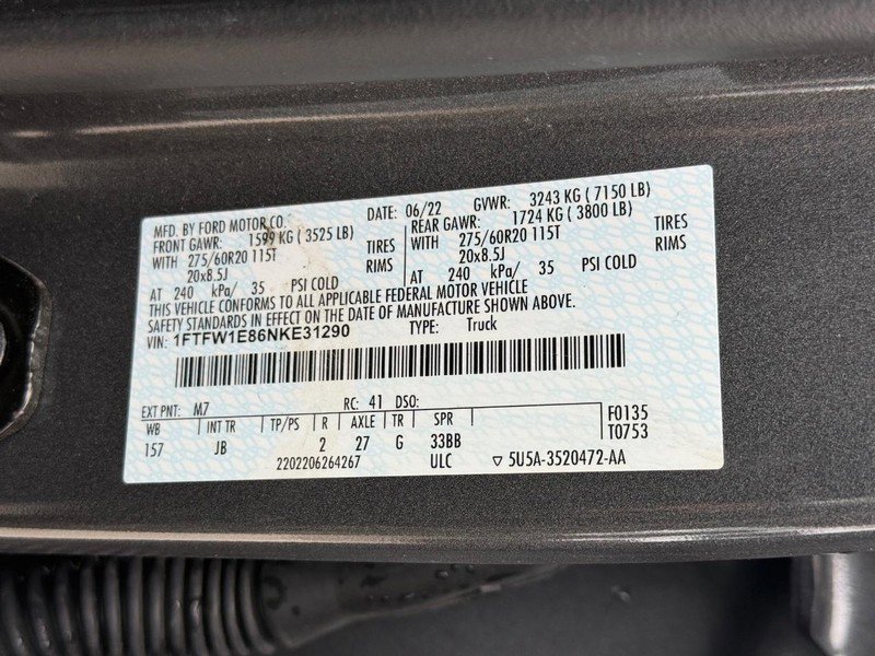 Certified 2022 Ford F150 XL w/ STX Appearance Package image 27