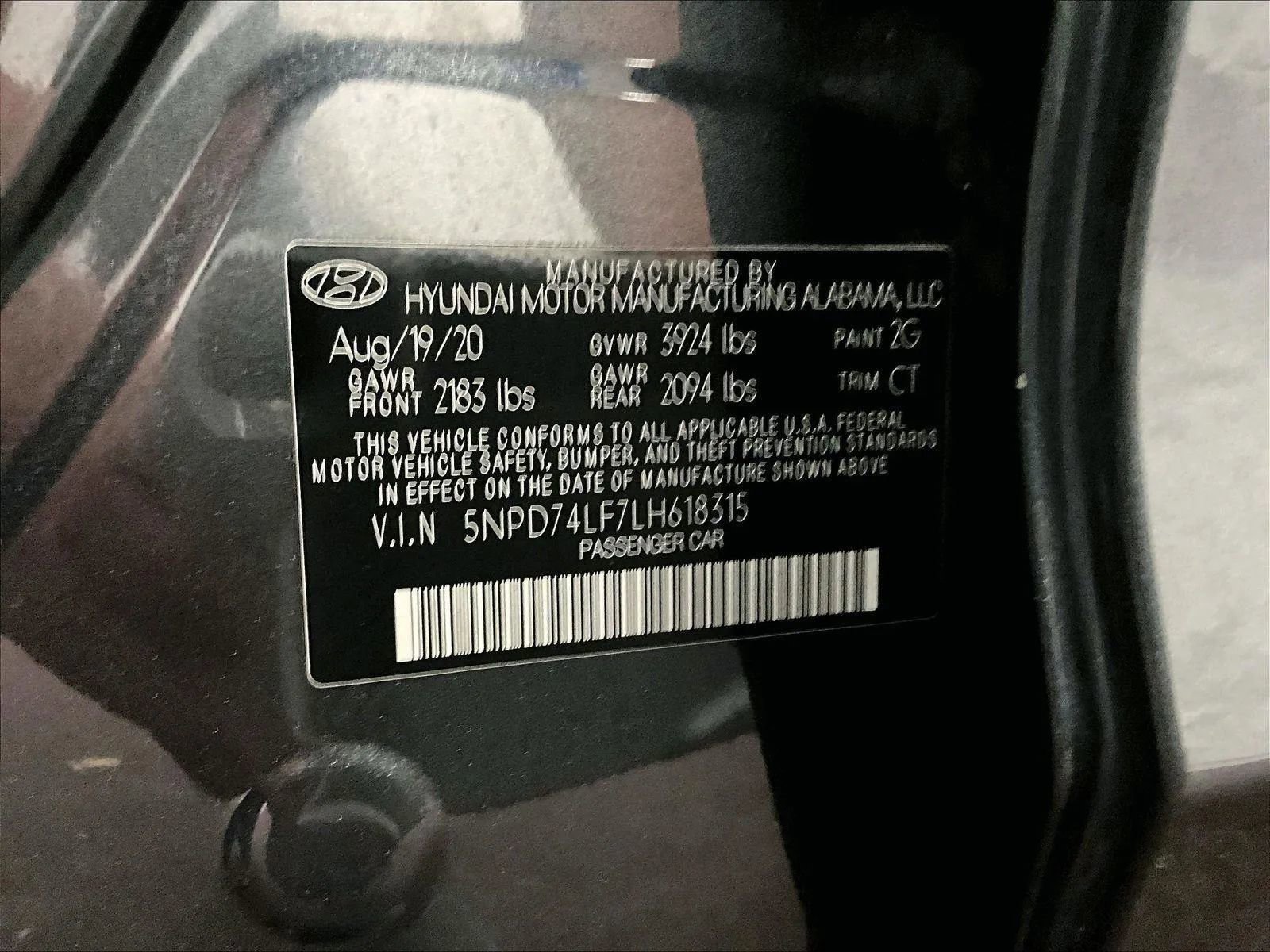 Used 2020 Hyundai Elantra SE w/ Cargo Package (C1) image 32