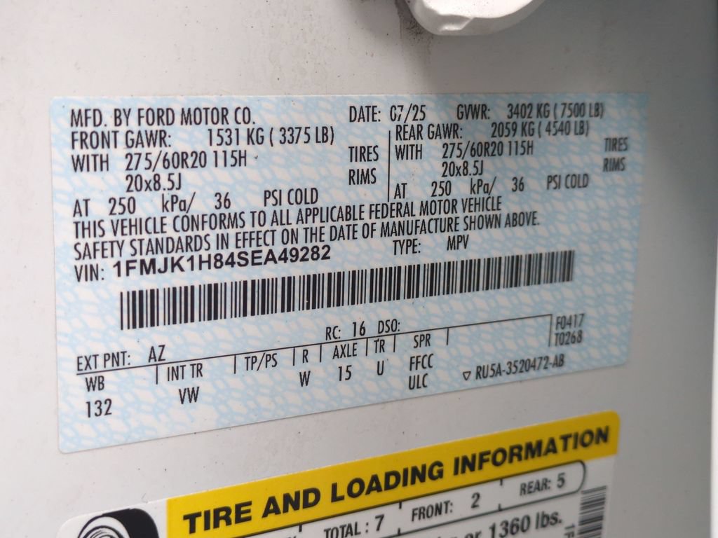 Certified 2025 Ford Expedition Max Active RWD image 30