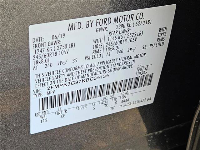 Certified 2019 Ford Edge SE image 23