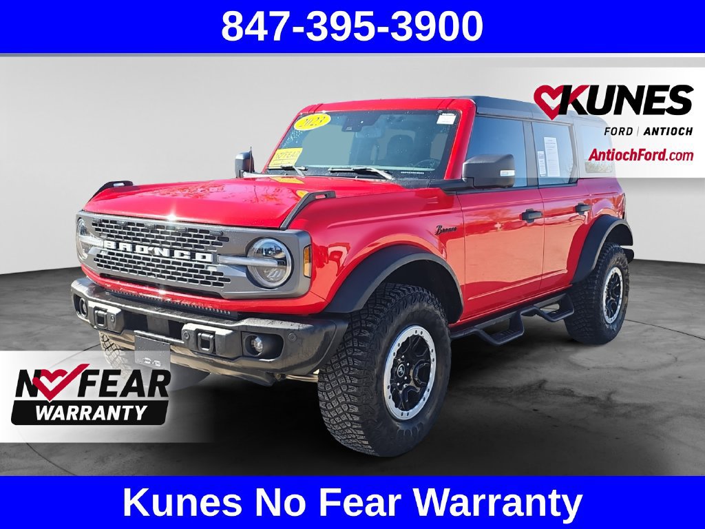 Certified 2023 Ford Bronco Badlands w/ Sasquatch Package AWD/4WD image 4