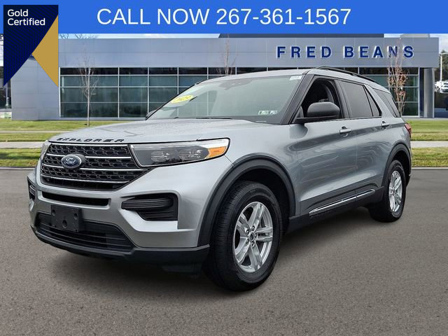 Certified 2023 Ford Explorer XLT w/ Class IV Trailer Tow Package
