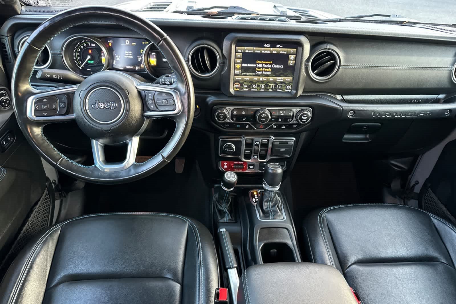 Used 2021 Jeep Wrangler Unlimited Rubicon 4xe w/ Steel Bumper Group image 9