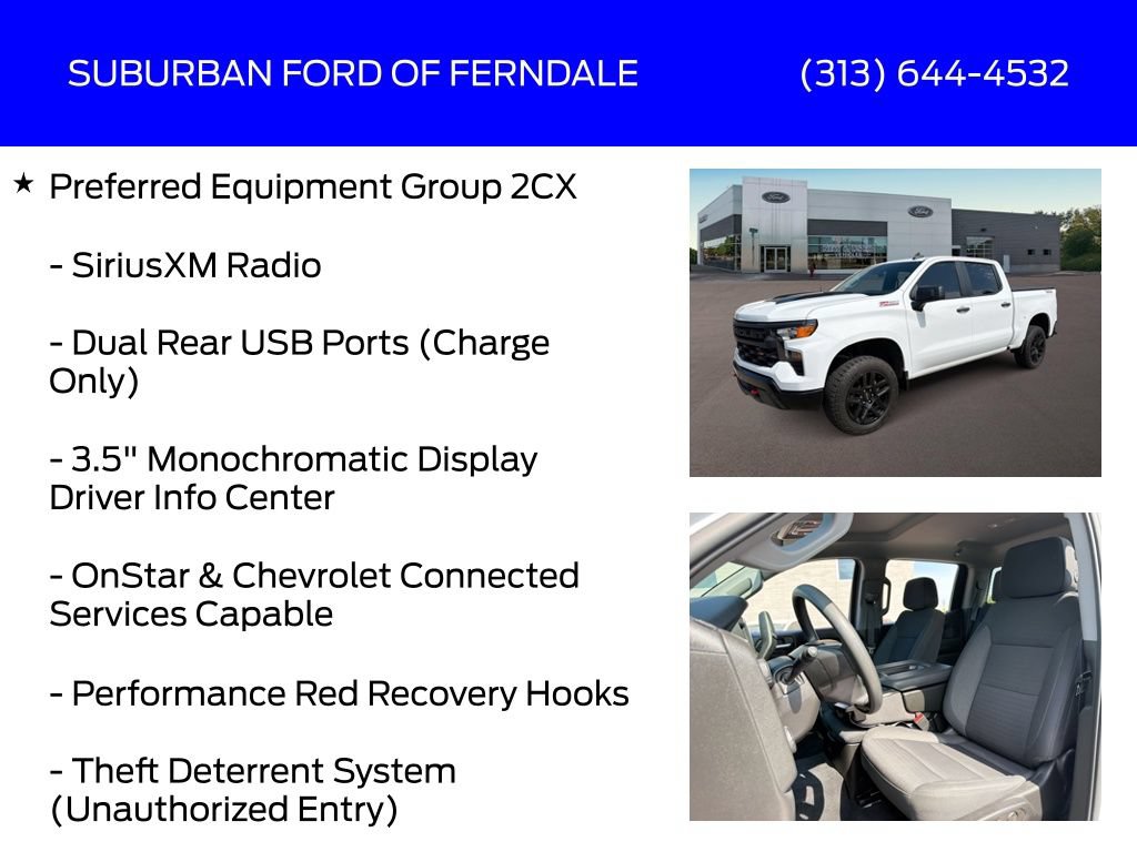 Used 2022 Chevrolet Silverado 1500 Custom Trail Boss AWD/4WD image 17