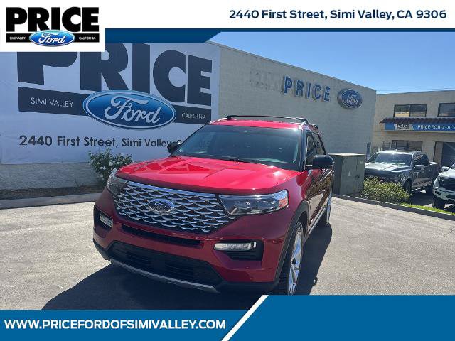 Certified 2022 Ford Explorer Platinum w/ Technology Package AWD/4WD image 1