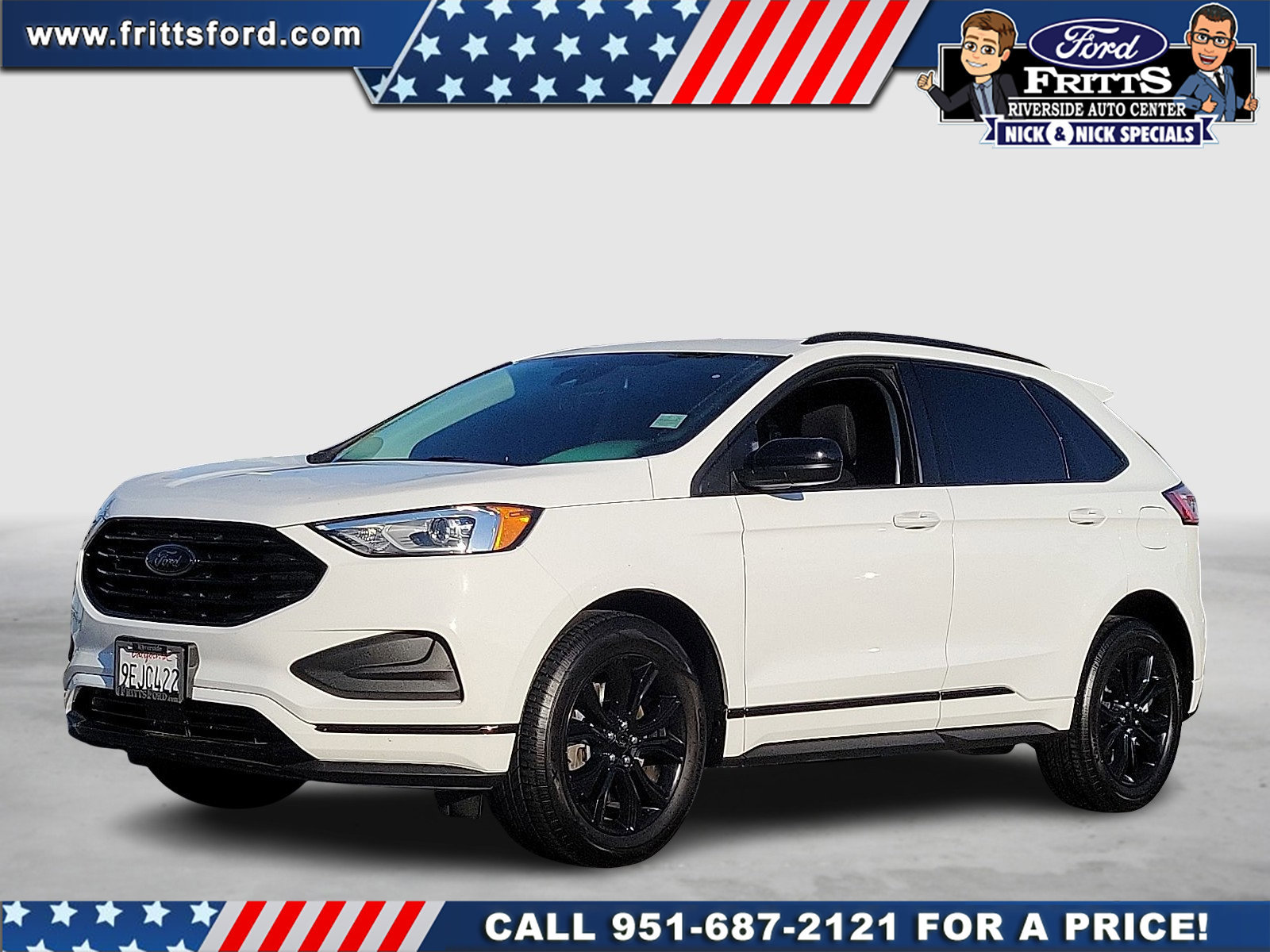 Certified 2022 Ford Edge SE w/ Black Appearance Package