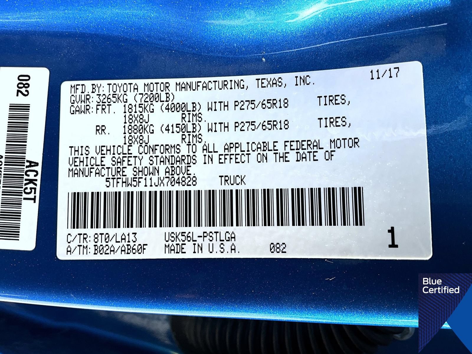 Used 2018 Toyota Tundra Limited AWD/4WD image 27