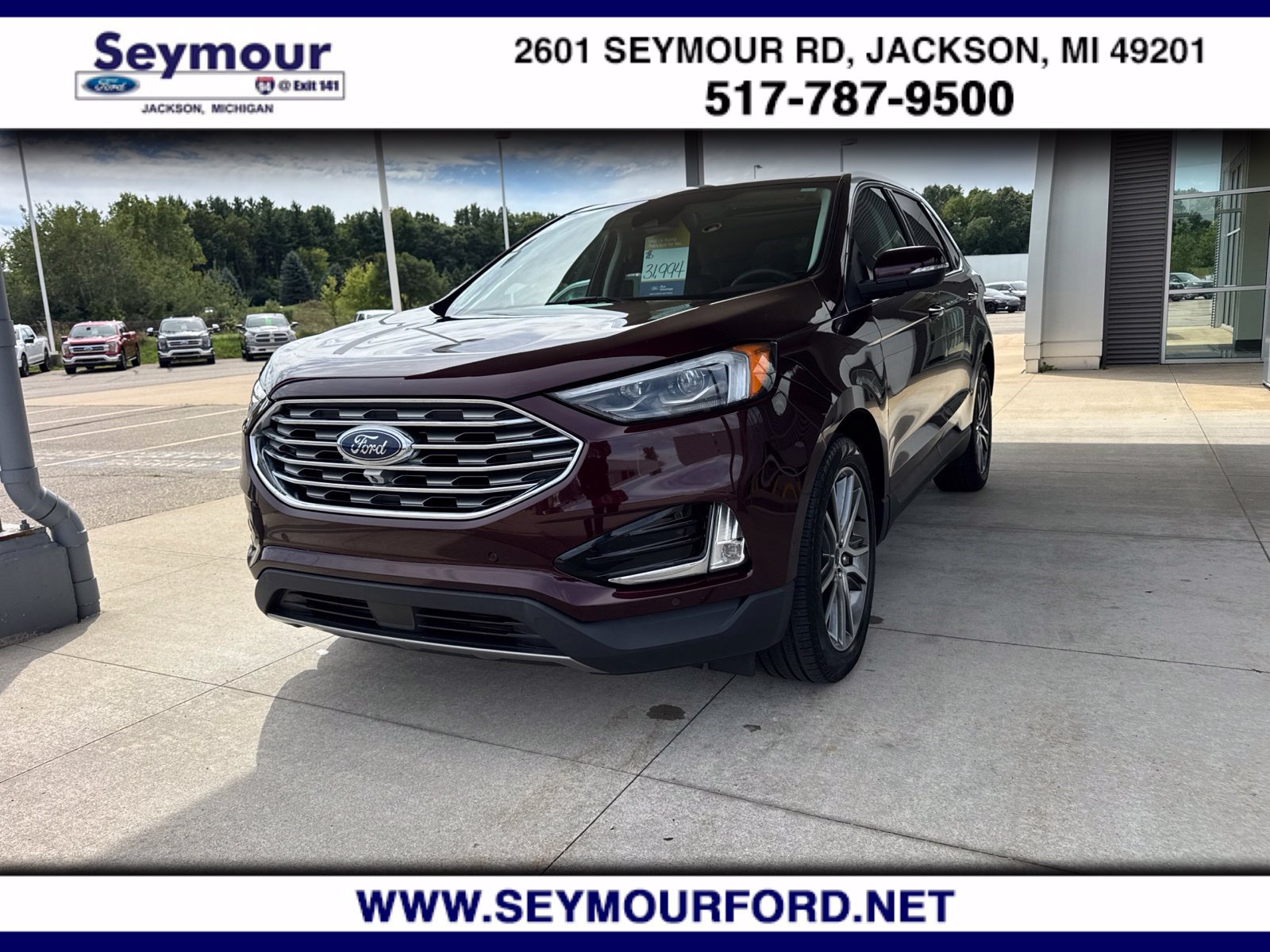Certified 2024 Ford Edge Titanium w/ Equipment Group 301A