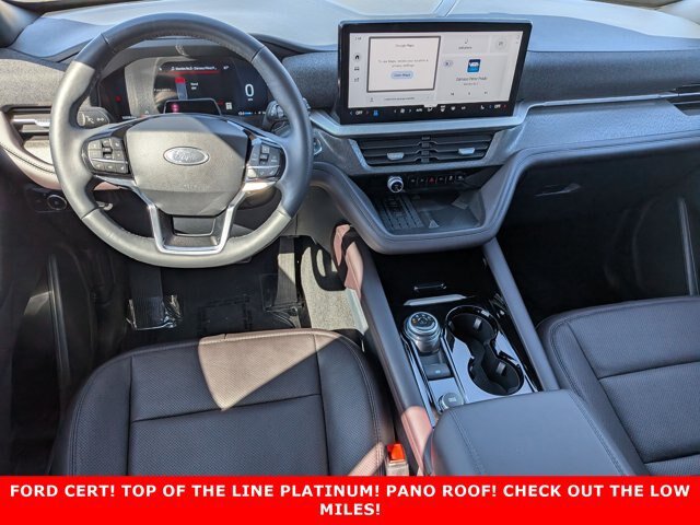 Certified 2025 Ford Explorer Platinum w/ LUX Leather Package AWD/4WD image 24