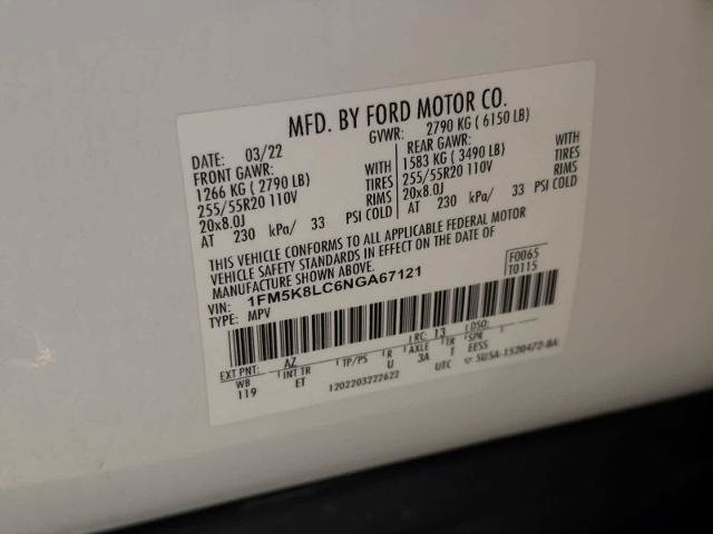 Certified 2022 Ford Explorer King Ranch w/ Premium Technology Package AWD/4WD image 39