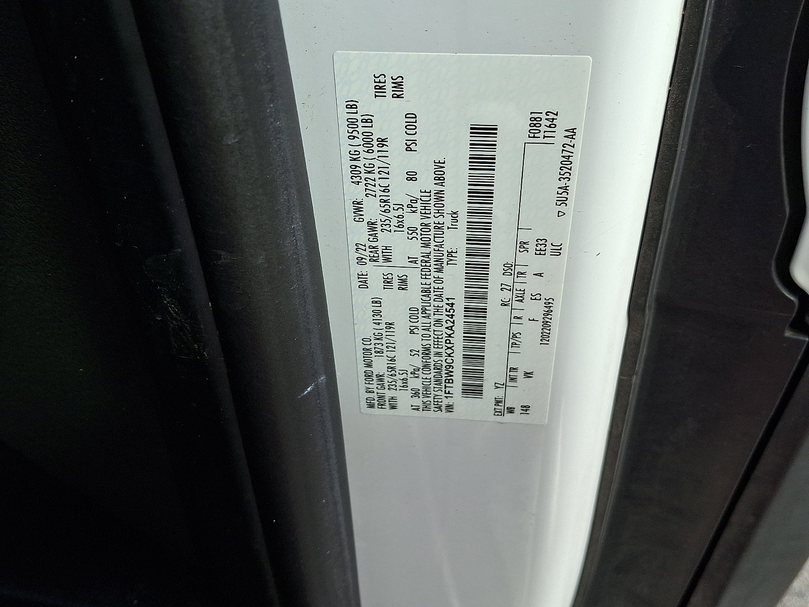 Certified 2023 Ford E-Transit Medium Roof RWD image 26