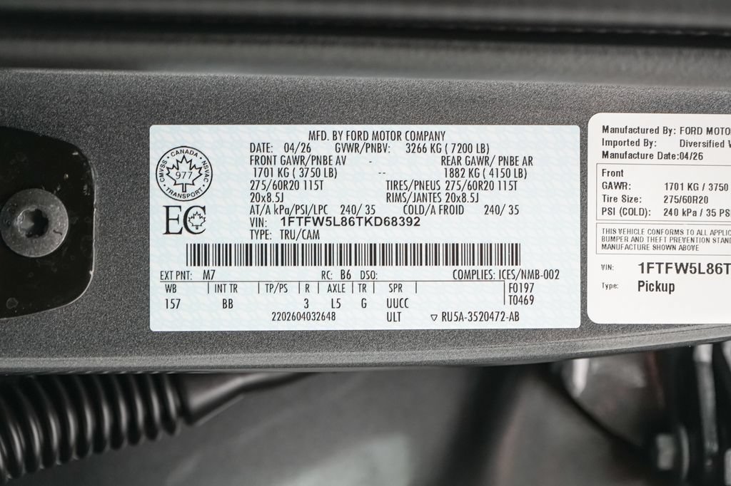 Certified 2026 Ford F150 Lariat AWD/4WD image 25