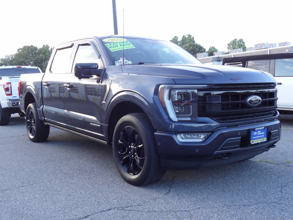 Certified 2022 Ford F150 Platinum w/ Equipment Group 701A High