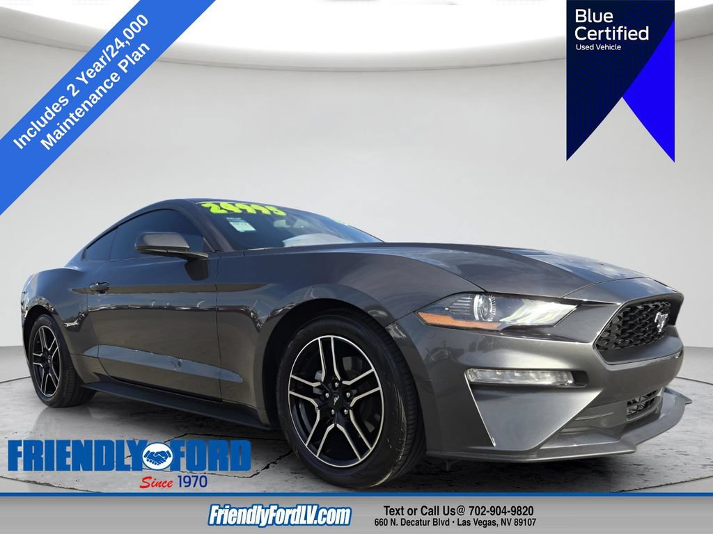 Certified 2020 Ford Mustang Coupe w/ Equipment Group 101A RWD image 1