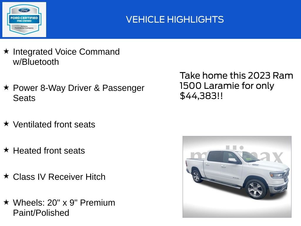 Used 2023 RAM 1500 Laramie image 19