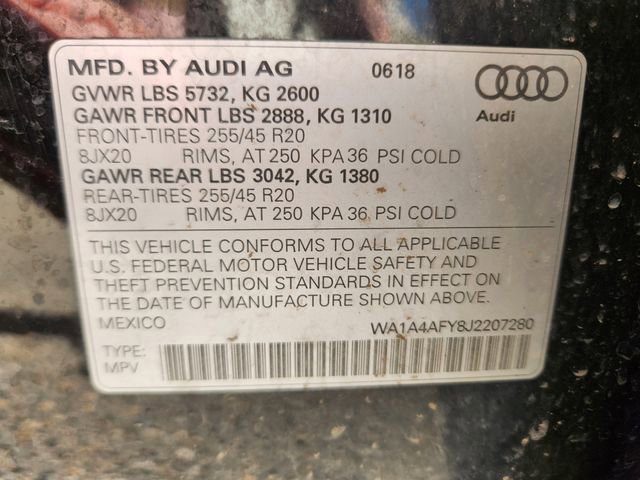 Used 2018 Audi SQ5 Premium Plus w/ Navigation Package image 30