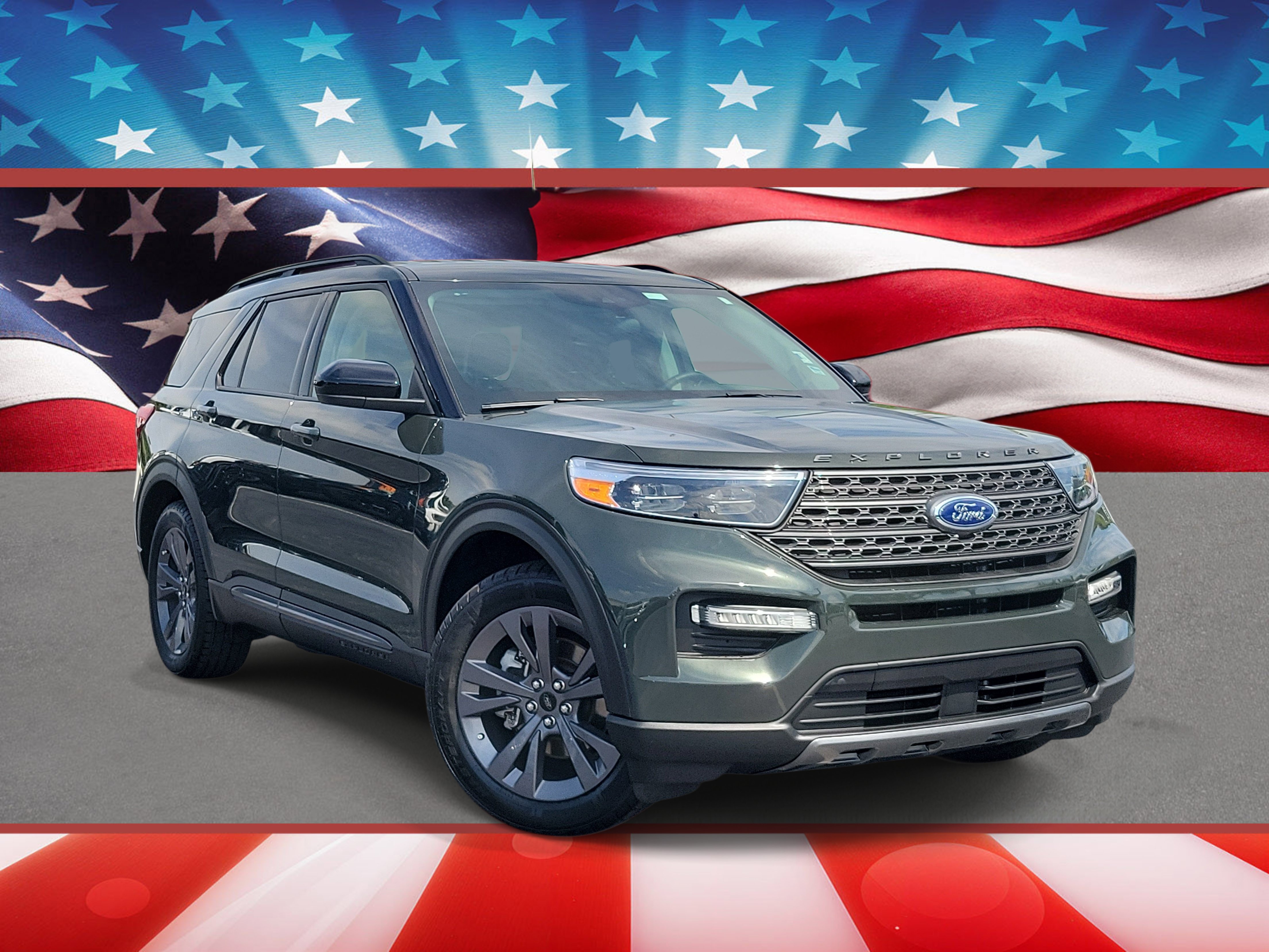 Certified 2023 Ford Explorer XLT w/ Equipment Group 202A