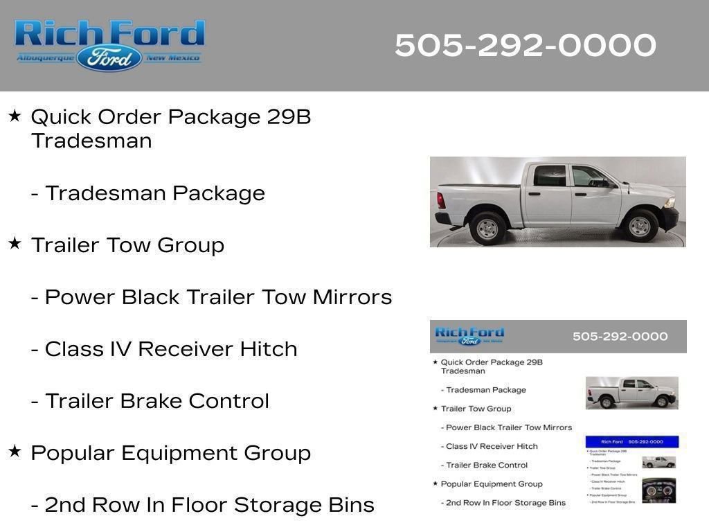 Used 2023 RAM 1500 Tradesman w/ Popular Equipment Group RWD image 27